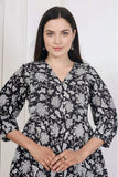 Women Floral Print Cotton Top