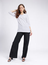 Women Striped Cotton Top