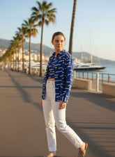 Printed Shirt Collar Pure Cotton Handloom Kurti