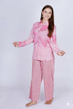 Women Printed Cord Set Light Pink-2026