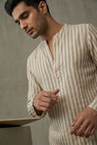 Men Beige color Kurta