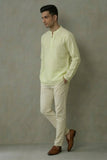 Men Yellow Kurta
