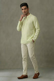 Men Yellow Kurta