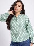 Floral Printed Pure Cotton Kurti