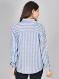 WOMEN STYLES TOP BLUE