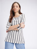 Women Striped Cotton Top