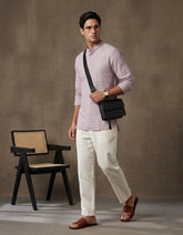 Men's Purple Kurta