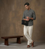 Men's Black Kurta