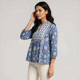 WOMEN FLORAL TOP