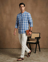 Men's Blue Kurta