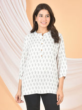 Women White haunted printed Top