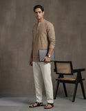 Men's Brown Kurta