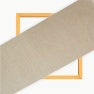 Beige Solid Cotton Handloom Fabric