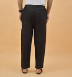 Black-Solid-Cotton-Handloom-Men-Pant