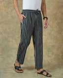 Black-White-Stripe-Cotton-Handloom-Men-Pant