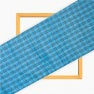 Blue Black Triple Line Checks Cotton Handloom Fabric
