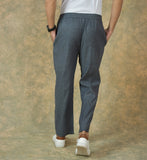 Gray-Solid-Cotton-Handloom-Men-Pant