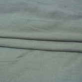 Gray Solid Rayon Fabric