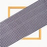 Gray White Small Checks Cotton Handloom Fabric