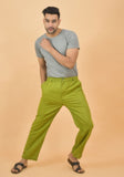 Moss-Green-Cotton-Regular-Trouser