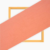 Peach Solid Rayon Fabric