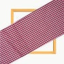 Pink White Small Checks Cotton Handloom Fabric