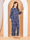 Women Blue Printed Cod Set CS-2018