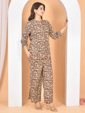 Women Brown printed cod set CS-2021
