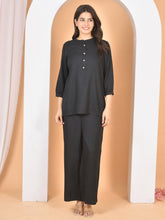 Women Black Plain cod set CS-2022