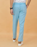 Sky-Blue-Handloom-Cotton-Regular-Trouser