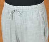 White-Solid-Cotton-Handloom-Men-Pant