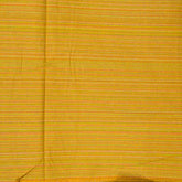 Yellow Red Texture Cotton Handloom Fabric