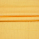 Yellow Stripe Handloom Cotton Fabric