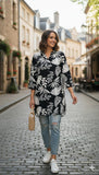 WOMEN FLORAL TOP (06061)