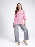 Women Striped Cotton Top