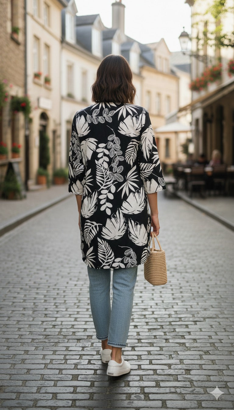 WOMEN FLORAL TOP (06061)