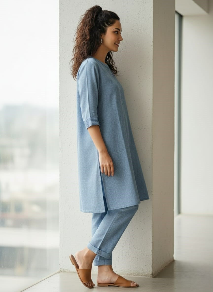 Women Regular Kurta with Trousers