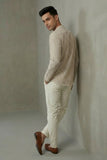 Men Beige color Kurta