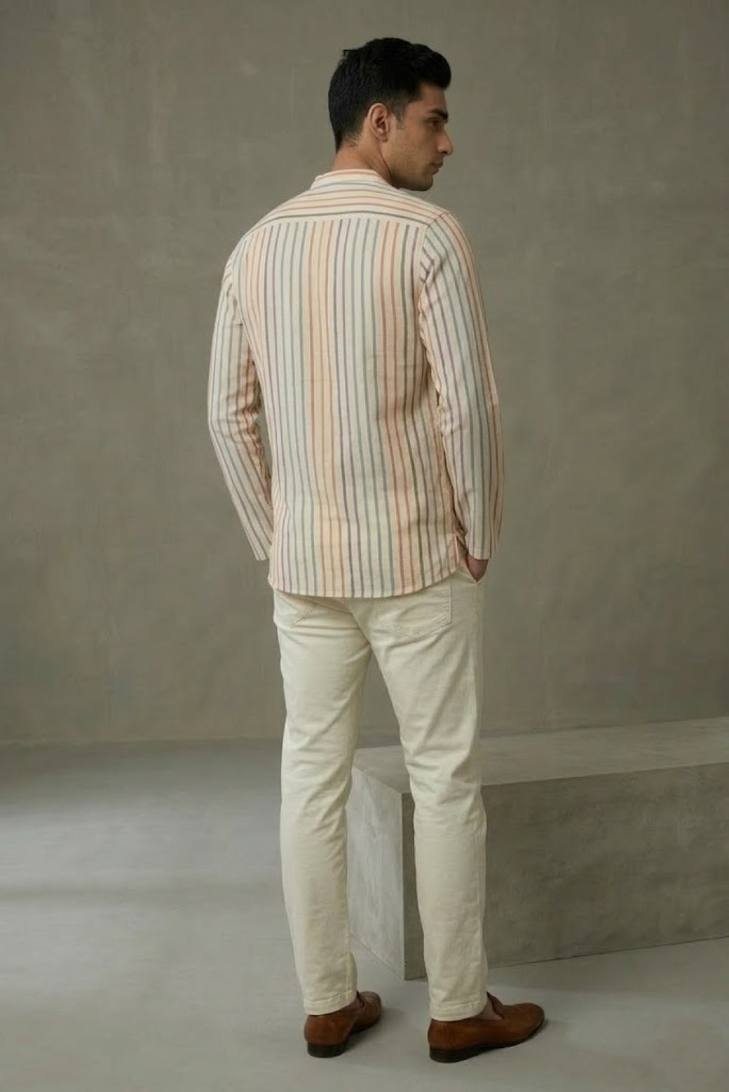 Men Multicoloured Kurta