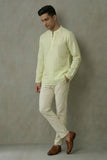Men Yellow Kurta