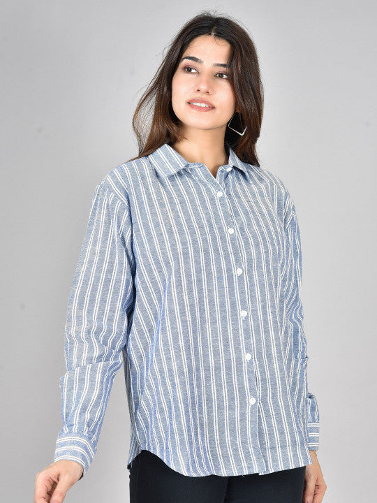WOMEN STYLES TOP BLUE