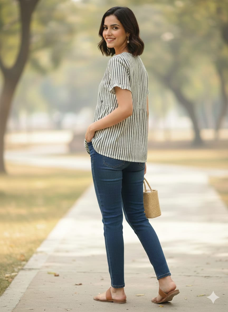 WOMEN STYLES TOP BEIGE