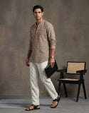 Men's Brown Kurta