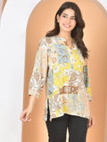 Women Multi Printed Top T-16