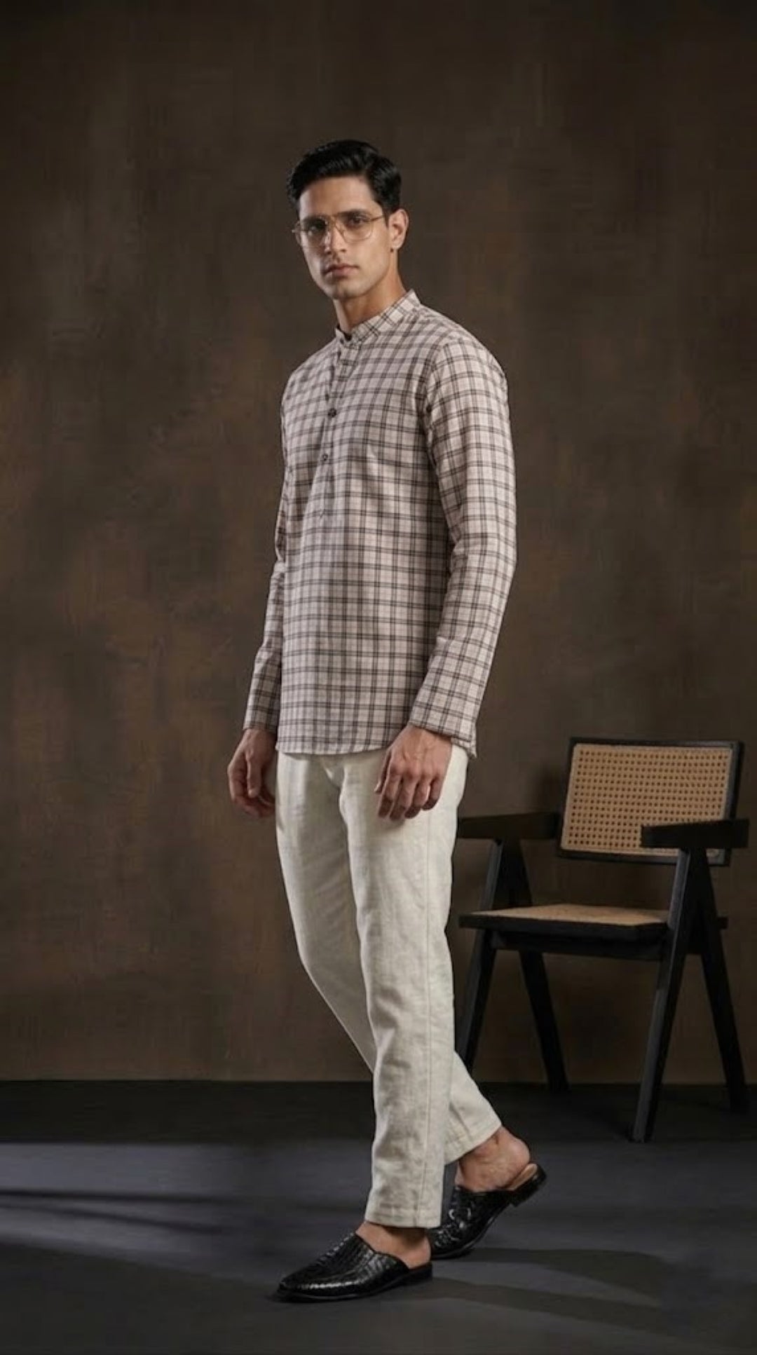 Men's Multicoloured Kurta