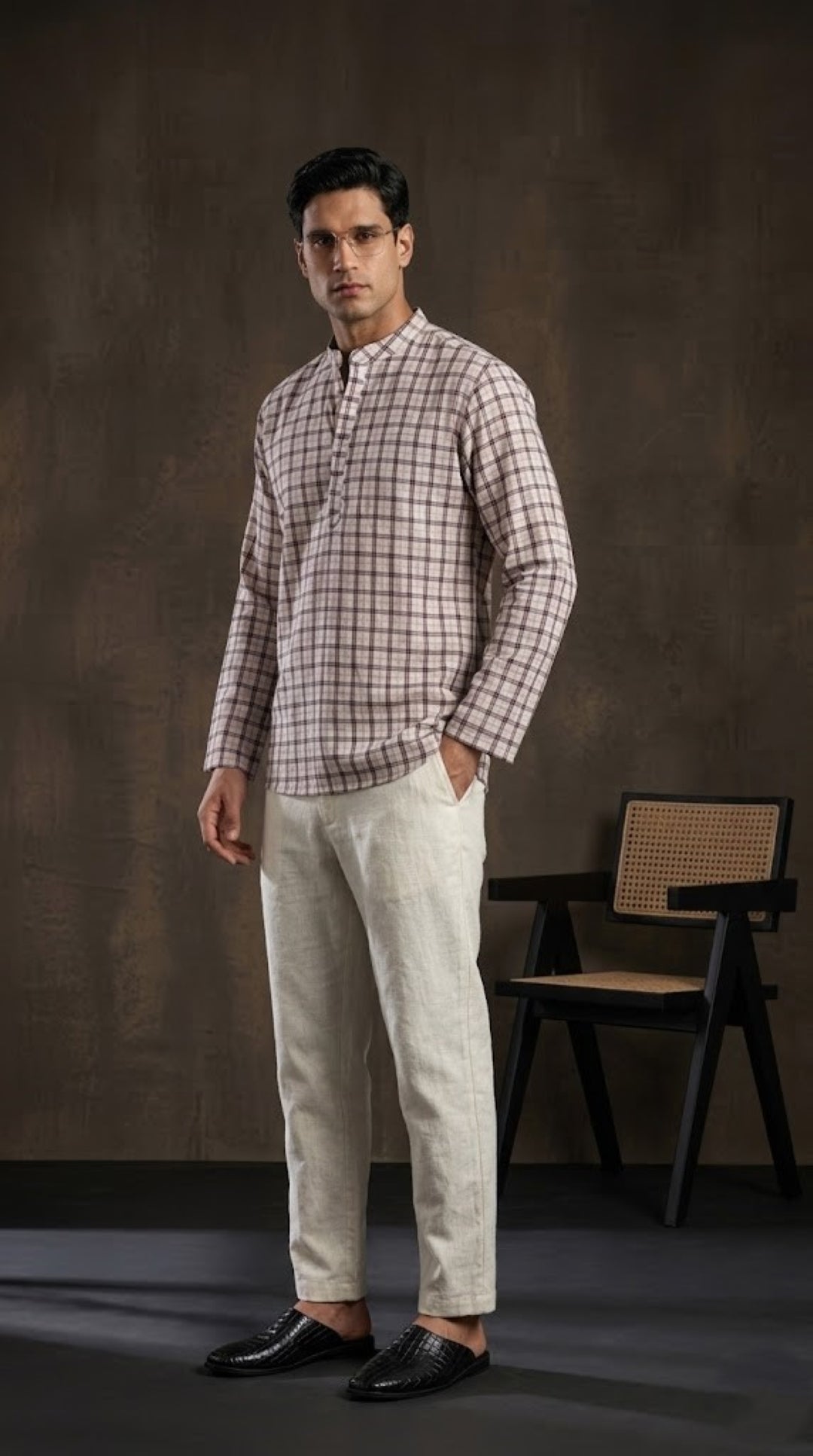 Men's Multicoloured Kurta