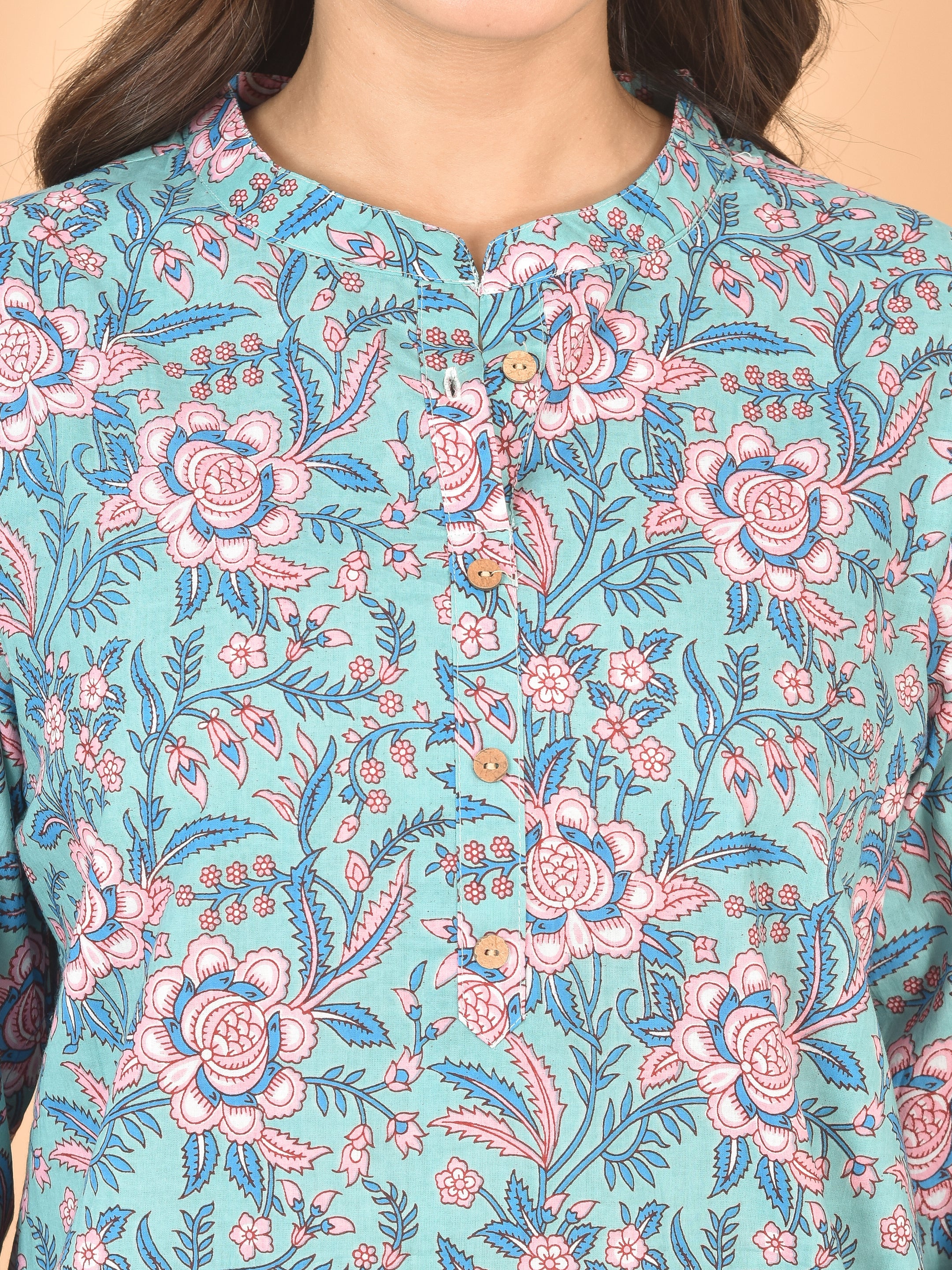 Women Multi Printed Top T-15