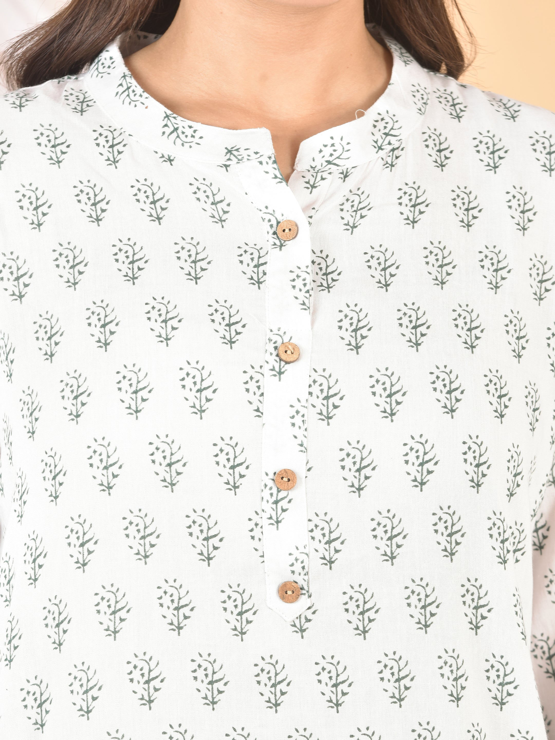 Women White haunted printed Top