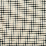Black White Stripe Cotton Handloom Fabric