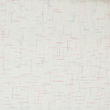 Beige Red and Blue Texture Cotton Handloom Fabric